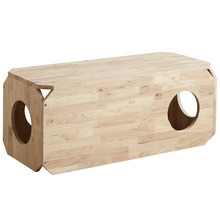 Cheska Wooden Kitten Bench